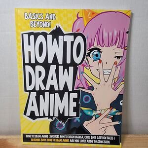 BOOK How To Draw Anime - Basics and Beyond! by Takahashi Sugimori (paperback)